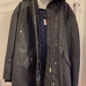 J Crew winter parka with PrimaLoft